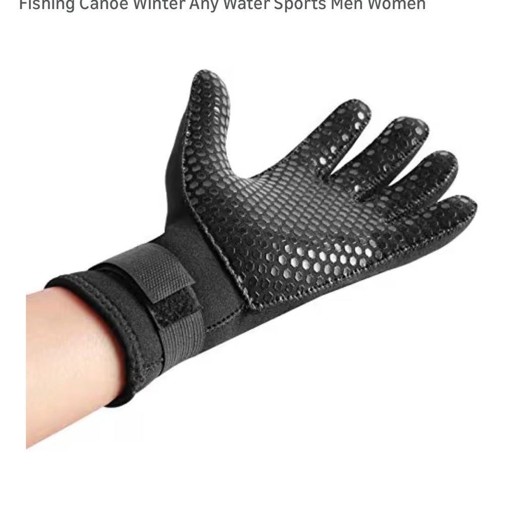 BPS Neoprene Gloves 3mm 5mm Five Finger  Women’s XS - Picture 2 of 9